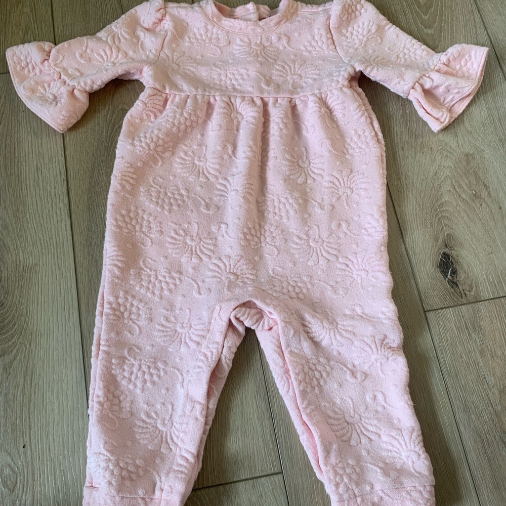 Janie and Jack pink outfit